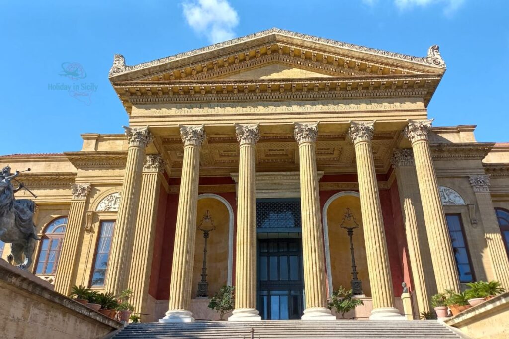 Palermo Teatro Massimo Szicìliàban